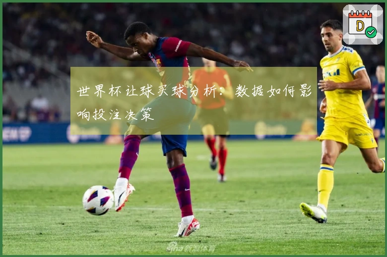 世界杯让球买球分析：数据如何影响投注决策