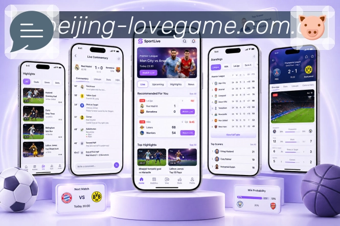 App手机看球条理预览